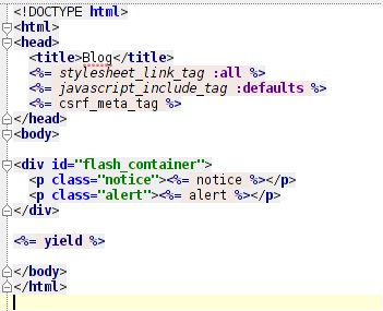 flash markup for welcome